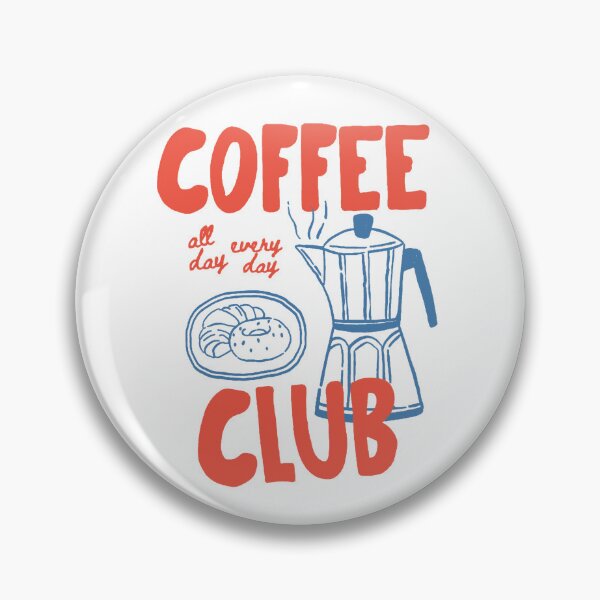 Item preview, Coffee Club Vintage - All Day Every Day  designed and sold by H3ll-Ash-Studio.