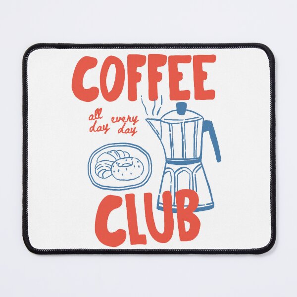 Item preview, Coffee Club Vintage - All Day Every Day  designed and sold by H3ll-Ash-Studio.