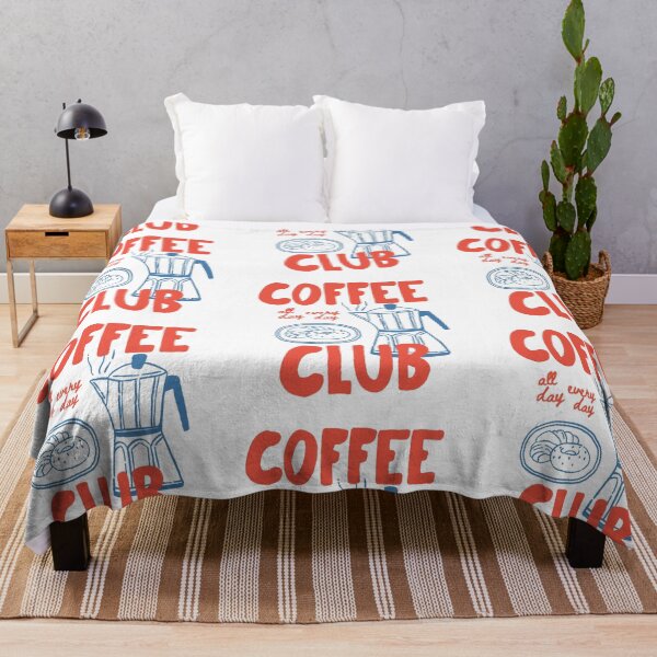 Item preview, Coffee Club Vintage - All Day Every Day  designed and sold by H3ll-Ash-Studio.