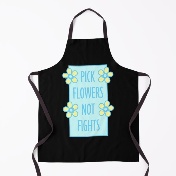 Item preview, Pick Flowers Not Fights Funny Peace Quote Logo designed and sold by shirt-o-mat.