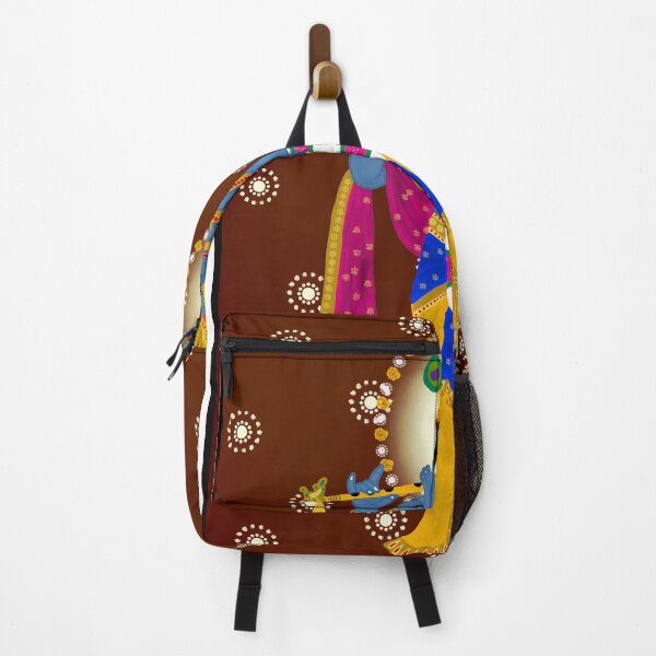 Item preview, Krishna Spiritual Illustration – Hindu Mythology Inspired Design designed and sold by Harshit_Digital_Arts.