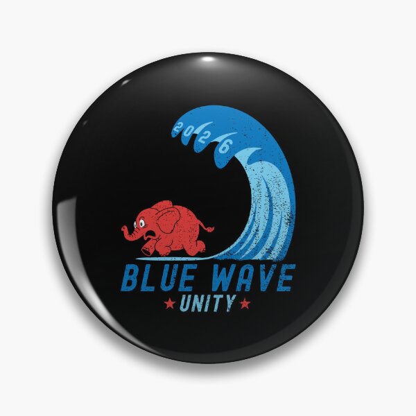 Item preview, Blue Wave 2026 Unity Pro Democracy Distressed Political designed and sold by EthosWear.