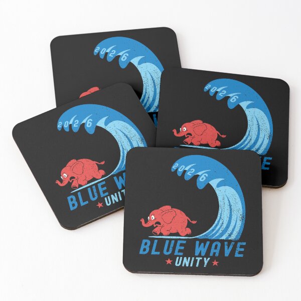 Item preview, Blue Wave 2026 Unity Pro Democracy Distressed Political designed and sold by EthosWear.
