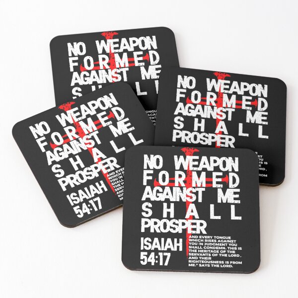 Item preview, Isaiah 54 17 Christian Protection Scripture Design designed and sold by margamPagenberg.