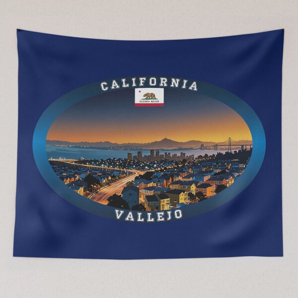 Item preview, Vallejo California Travel designed and sold by Thistle-TShop.
