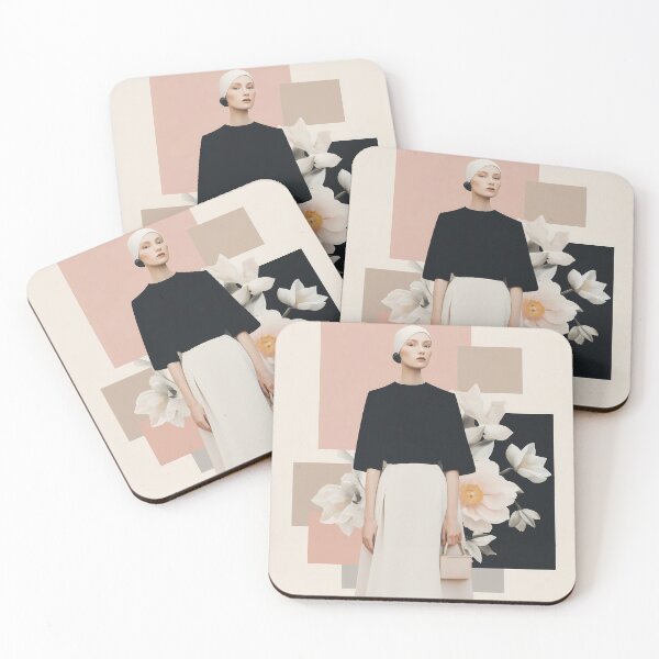 Item preview, Minimalist Fashion Collage Modern Aesthetic Style Art designed and sold by Mindrender.