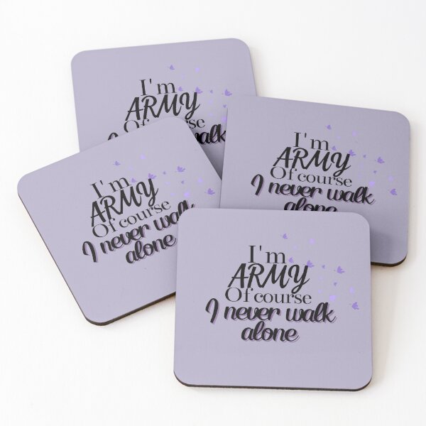 Item preview, I'm ARMY, Ofcourse I Never Walk Alone - BTS ARMY inspired design  designed and sold by ARMYPLUGCO.