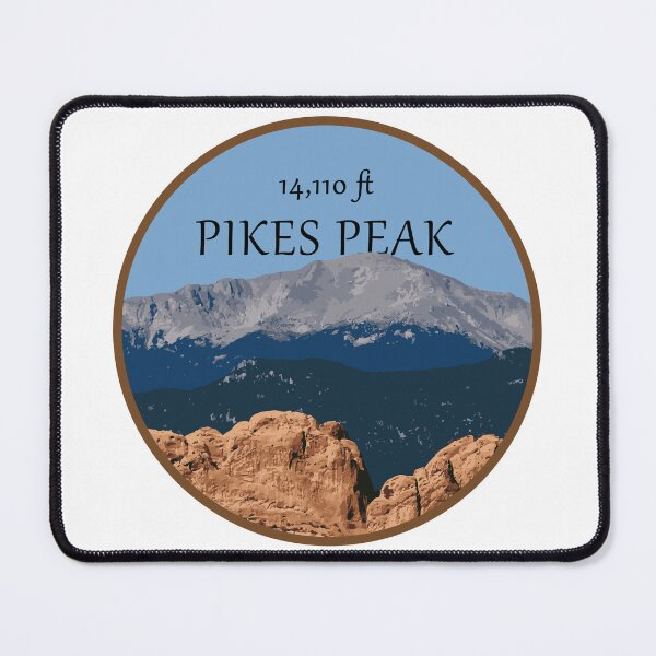 Item preview, Pikes Peak Illustration designed and sold by scrossdesigns.