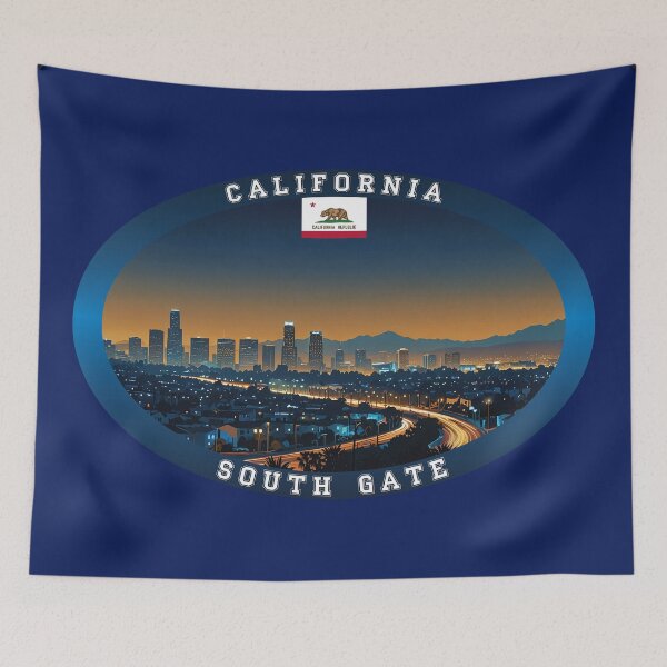 Item preview, South Gate California Travel designed and sold by Thistle-TShop.