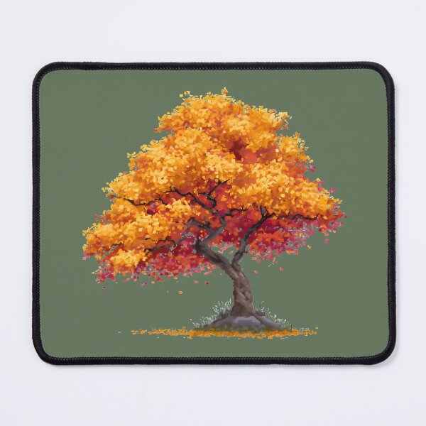Item preview, Autumn tree with orange and red leaves designed and sold by Newrealis.