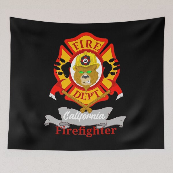 Item preview, Firefighter Skull  designed and sold by TheEndDesign.