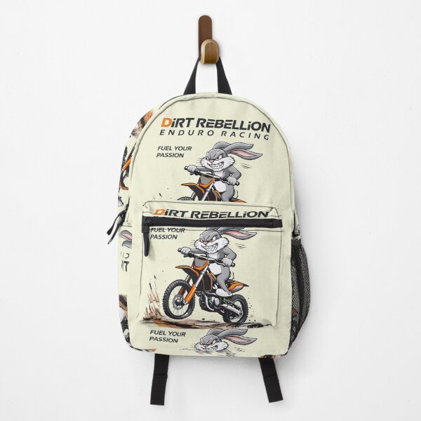 Item preview, Dirt Rebellion Enduro Racing Crazy Rabbit Motocross designed and sold by IvoryArtDesign.