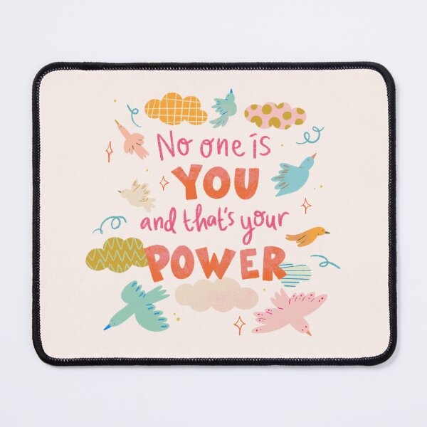 Item preview, Colorful Motivational Quote about Self with Birds and Clouds designed and sold by Yulia Saraswati.