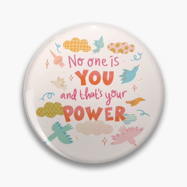 Item preview, Colorful Motivational Quote about Self with Birds and Clouds designed and sold by Yulia Saraswati.