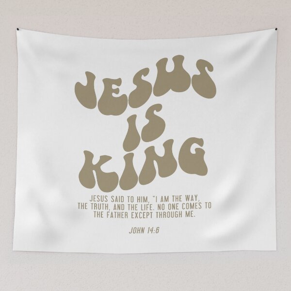Item preview, Jesus is King Jesus John 14:6 Christian designed and sold by MdEchoSTS.
