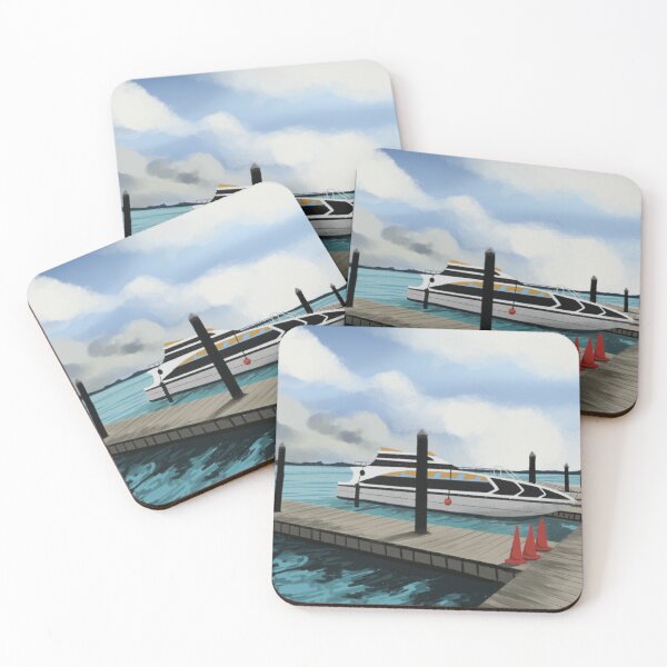 Item preview, Yacht in the Bay designed and sold by aryas-palette.