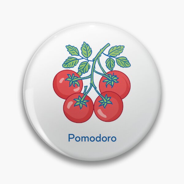Item preview, Tomato Cluster Icon Illustration Pomodoro designed and sold by BobaBunny76.
