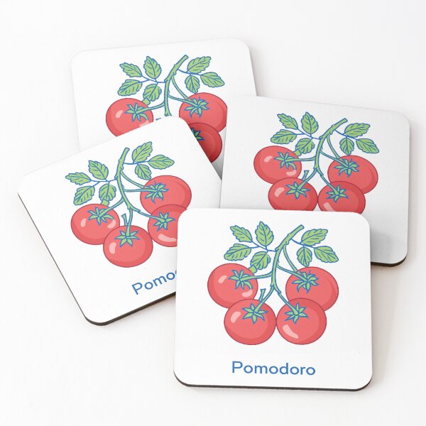Item preview, Tomato Cluster Icon Illustration Pomodoro designed and sold by BobaBunny76.