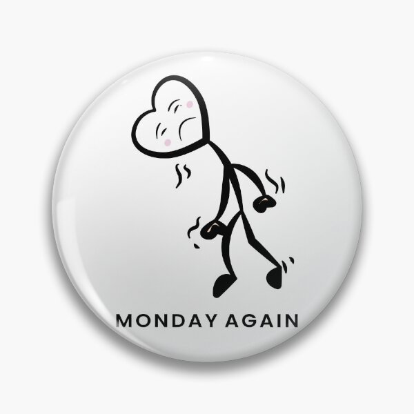 Item preview, Winksy – Monday Again Mood designed and sold by LluviaStudio.