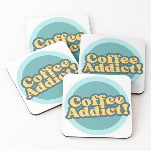 Item preview, Coffee Addict Sticker | Coffee Lover Design | Funny Coffee Quote | Caffeine Lover designed and sold by Wander & Whim Designs.