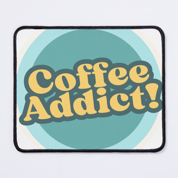 Artikelvorschau, Aufkleber für Kaffeesüchtige | Design für Kaffeeliebhaber | Lustiger Kaffeespruch | Koffein-Fan entworfen und verkauft von Wander & Whim Designs.