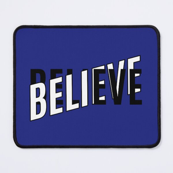 Item preview, Believe Typography Motivational Quote Black White Design designed and sold by M.Store.