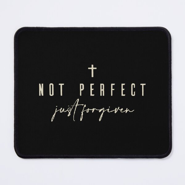 Item preview, Not PerfeNot Perfect Just Forgiven, Minimalist Christian, Faith Christian designed and sold by Malosortin.