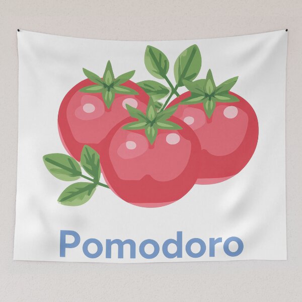 Item preview, Tomato Cluster Icon Illustration Pomodoro designed and sold by BobaBunny76.