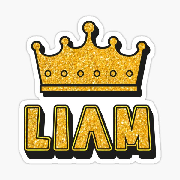 Liam Name Stickers for Sale | Redbubble