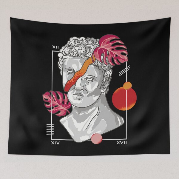Item preview, Broken Greek Sculpture Glitch Art designed and sold by jlfwvbel41.