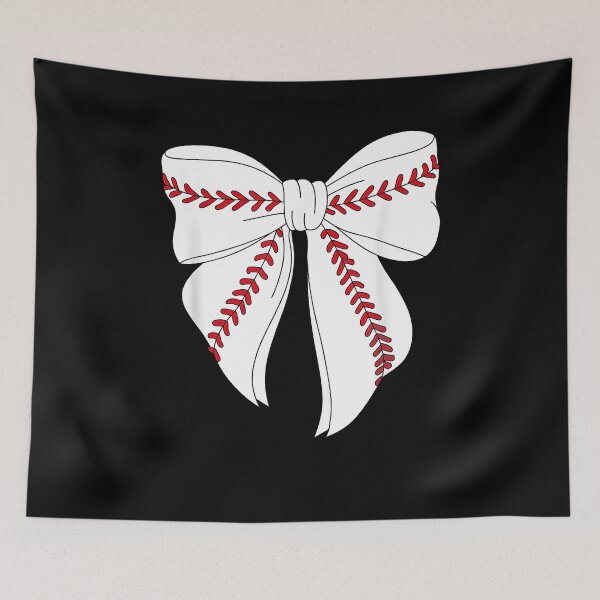 Item preview, Coquette Bow Baseball For Kids Youth Girls Baseball Mom Mama designed and sold by Cheesymatiion.