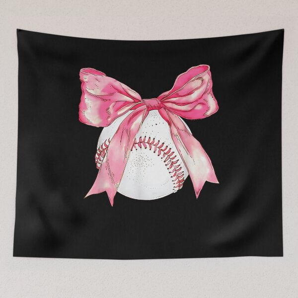 Item preview, Baseball Mom Coquette Pink Bow Mothers Day Baseball Mama designed and sold by Cheesymatiion.