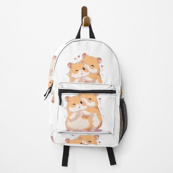 Item preview, Cute Hamster Hug Sticker – Adorable Cartoon Hamsters designed and sold by pn_terest.