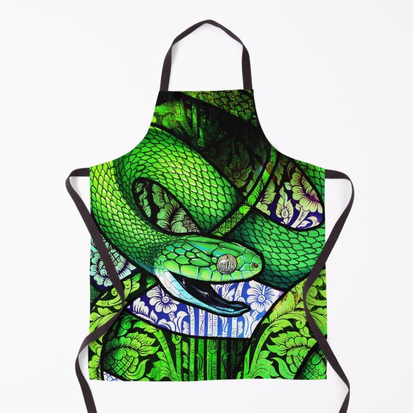 Item preview, Green Cat Snake designed and sold by CulpeoFox.