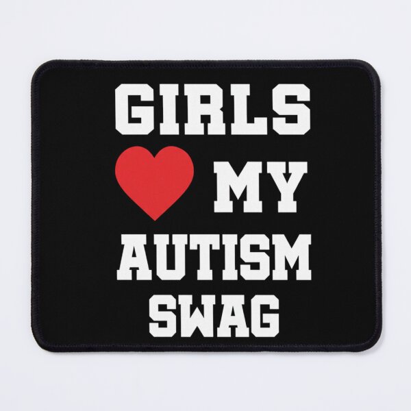 Item preview, Girls Love My Autism Swag – Funny Autism Awareness Neurodiversity Pride Design designed and sold by flowerpower999.