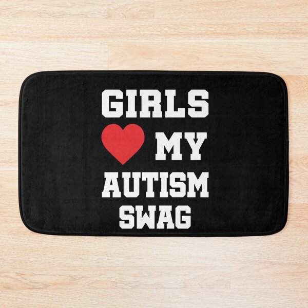 Item preview, Girls Love My Autism Swag – Funny Autism Awareness Neurodiversity Pride Design designed and sold by flowerpower999.