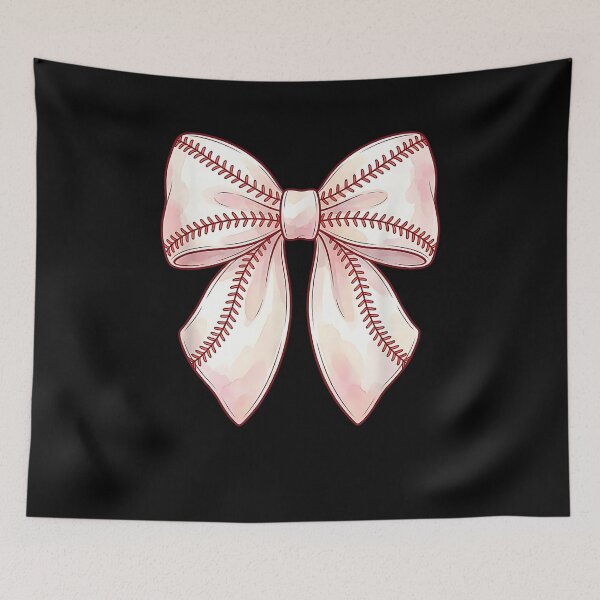 Item preview, Cute Baseball Coquette Bow Men Women Girls designed and sold by Cheesymatiion.
