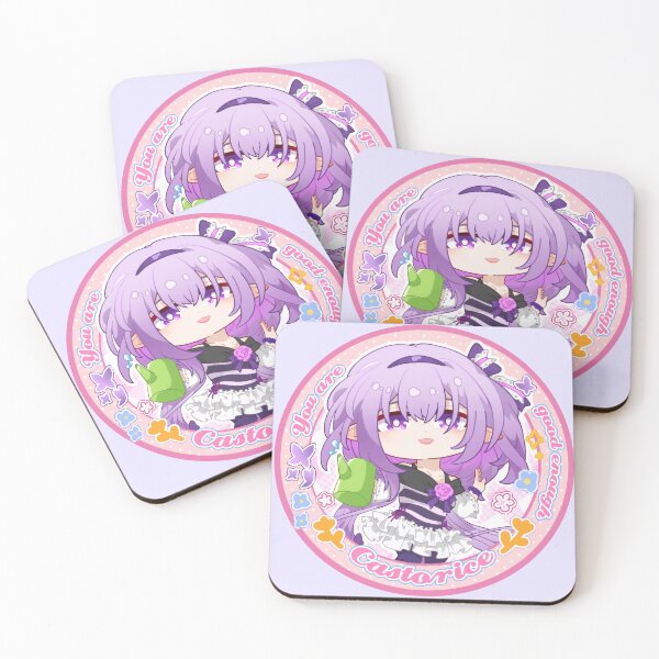 Item preview, Cute Honkai Star Rail Modern Badge Amphoreus CASTORICE designed and sold by rireirireika.