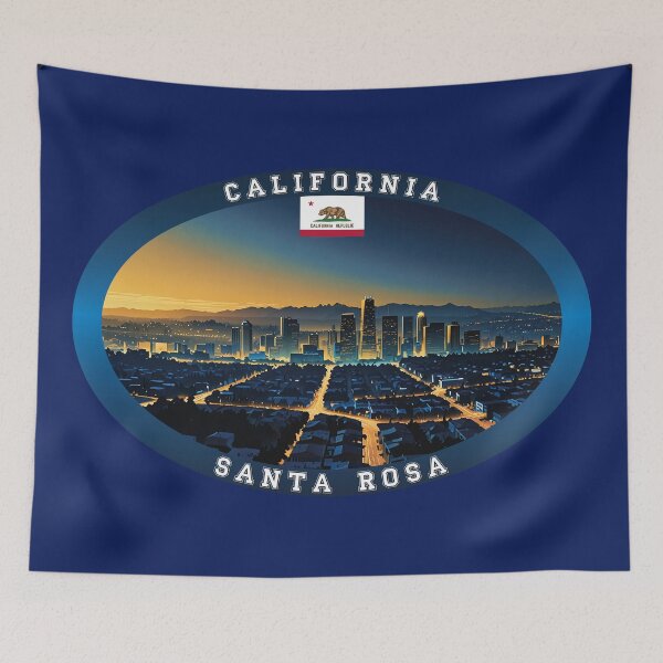 Item preview, Santa Rosa California Travel designed and sold by Thistle-TShop.