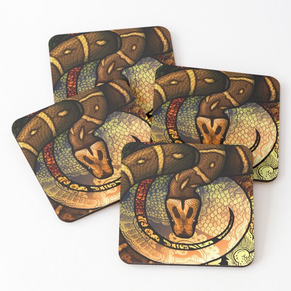 Item preview, Puff-Faced Water Snake designed and sold by CulpeoFox.