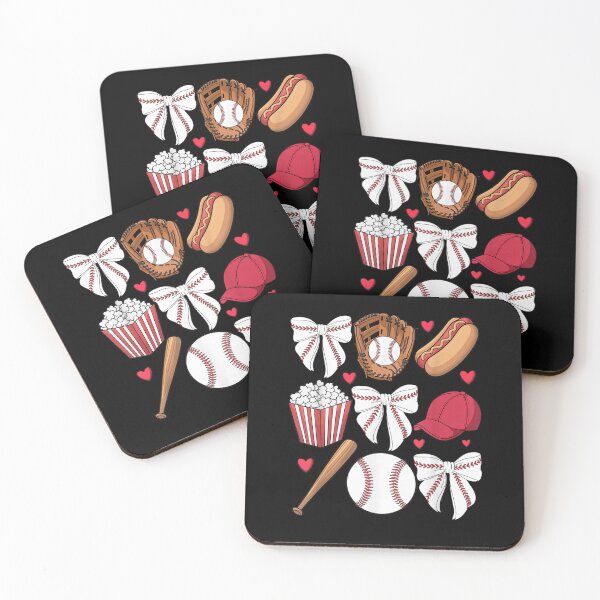 Item preview, Baseball Coquette Bow Women Girls Baseball Cheer Mom Mama designed and sold by Cheesymatiion.