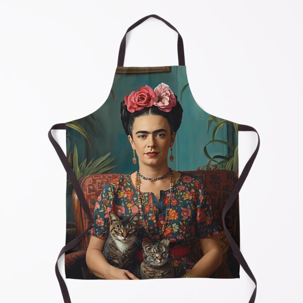 Item preview, Freida Kahlo and Cats designed and sold by Anisha Vaz.