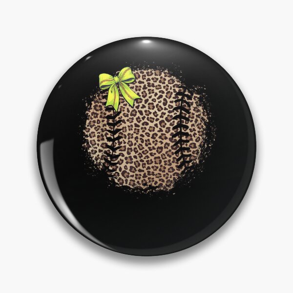 Artikelvorschau, Softball-Mama Leopard Coquette Bow Softball Mama Spieltag entworfen und verkauft von Cheesymatiion.