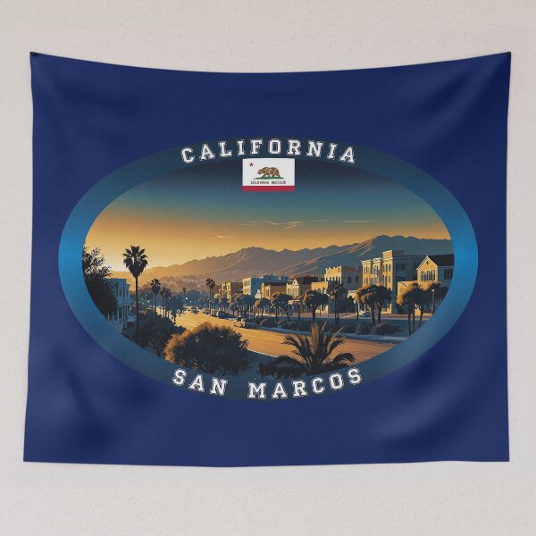 Item preview, San Marcos California Travel designed and sold by Thistle-TShop.