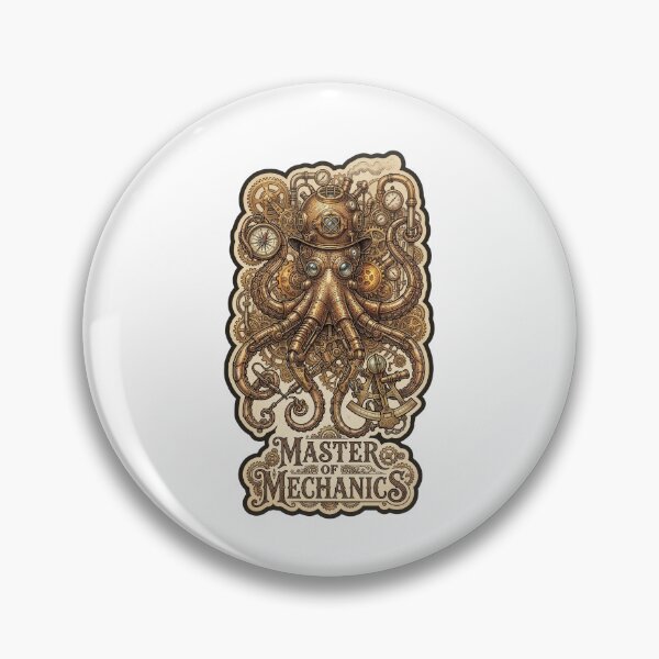 Item preview, Steampunk Octopus Explorer - Victorian Mechanical Diver designed and sold by HiruK.