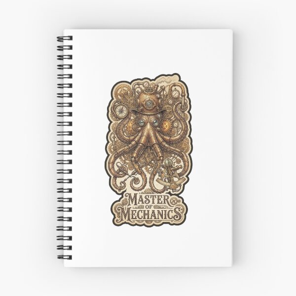 Item preview, Steampunk Octopus Explorer - Victorian Mechanical Diver designed and sold by HiruK.