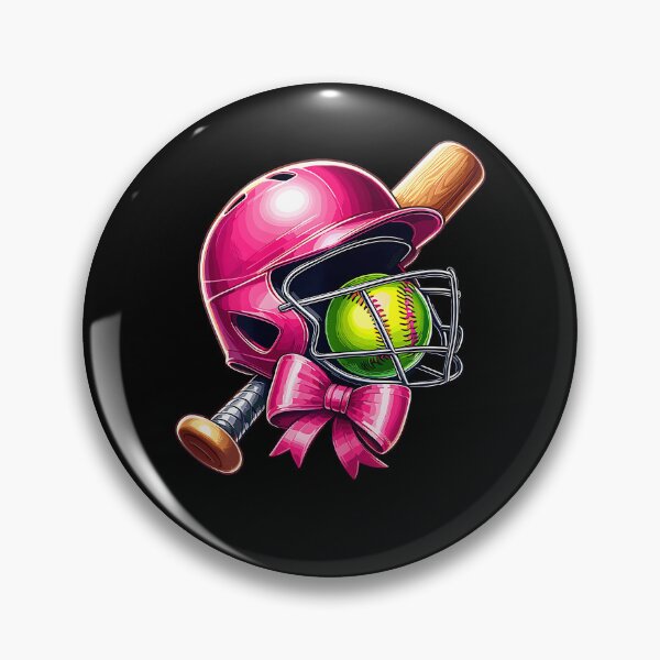 Artikelvorschau, Softball-Mädchen Coquette Bow Softball entworfen und verkauft von Cheesymatiion.