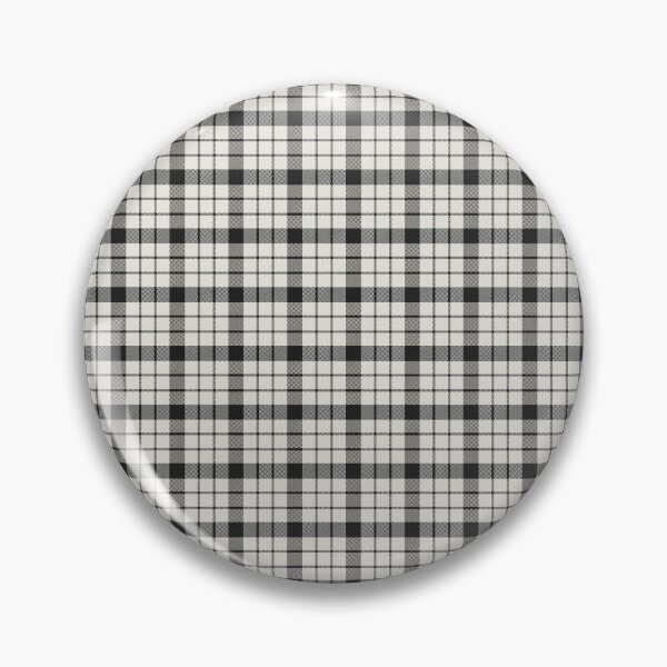 Item preview, MacFarlane Black White Ancient Clan Tartan – Scottish Plaid Pattern for Proud Scots designed and sold by The Tartan Forge.