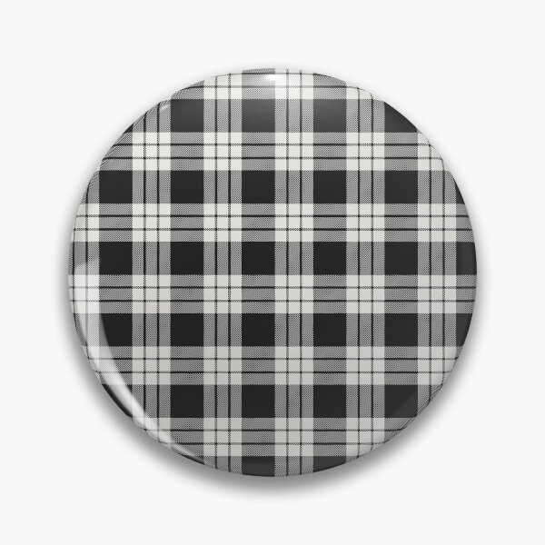 Item preview, MacFarlane Black White Clan Tartan – Scottish Plaid Pattern for Proud Scots designed and sold by The Tartan Forge.