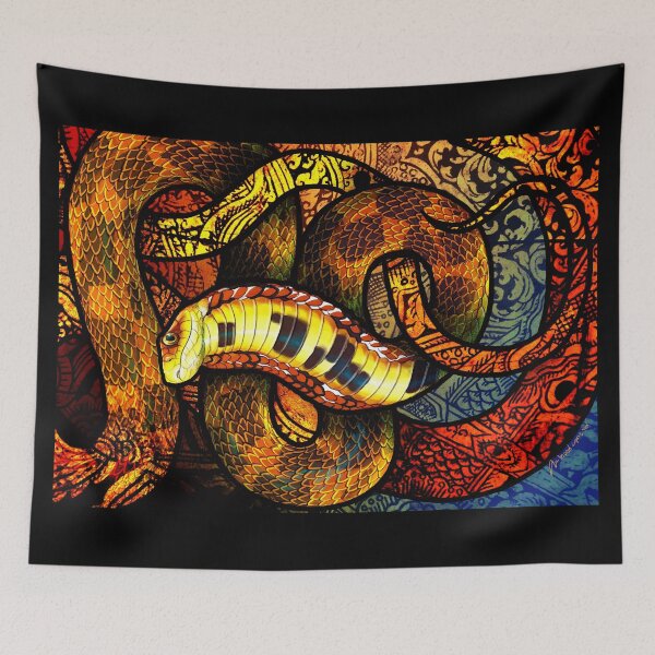 Item preview, Large-Eyed Bamboo Snake designed and sold by CulpeoFox.